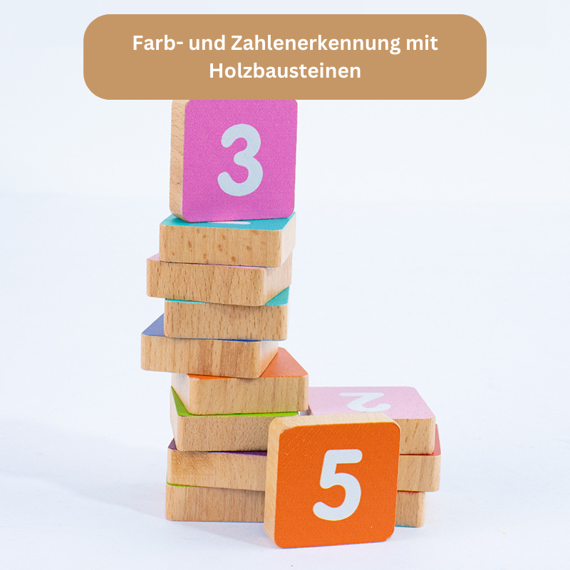 Montessori Fingerzählen – Mathe & Rechenspiel aus Holz ab 3 Jahren