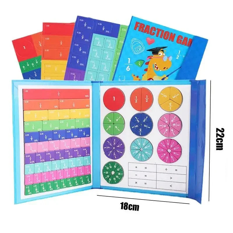 Rechenmeister Magnet Mathe Spiel – Brüche & Dezimalzahlen interaktiv lernen