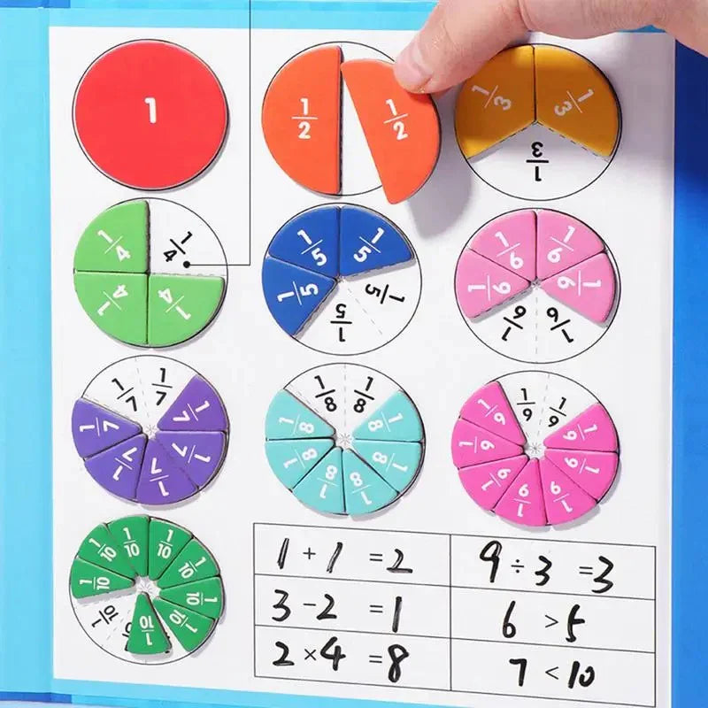 Rechenmeister Magnet Mathe Spiel – Brüche & Dezimalzahlen interaktiv lernen