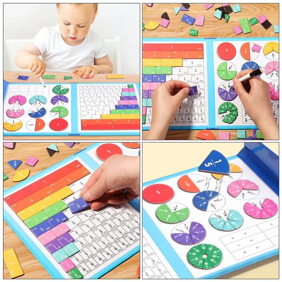 Rechenmeister Magnet Mathe Spiel – Brüche & Dezimalzahlen interaktiv lernen
