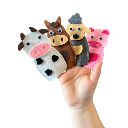 Montessori Bauernhof-Fühlbuch für Kinder ab 3 Jahren