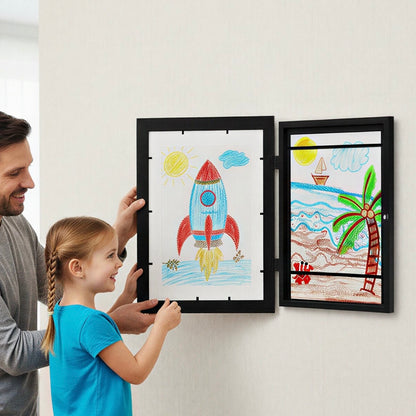 "MagnetArt" Bilderrahmen für Kinder – Kunstwerke stilvoll aufbewahren & wechseln