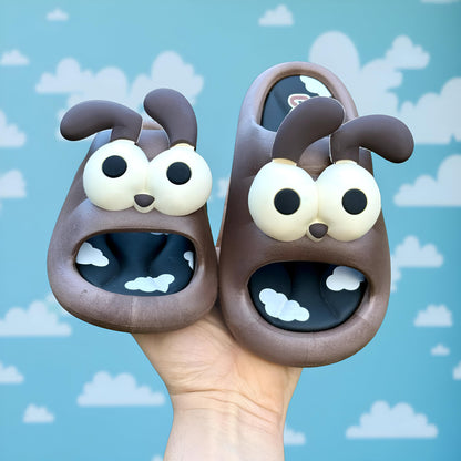 Glubsy™ - "Cute" Kinderhausschuhe mit Glubschaugen und Tiermotiv