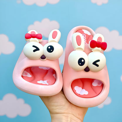 Glubsy™ - "Cute" Kinderhausschuhe mit Glubschaugen und Tiermotiv