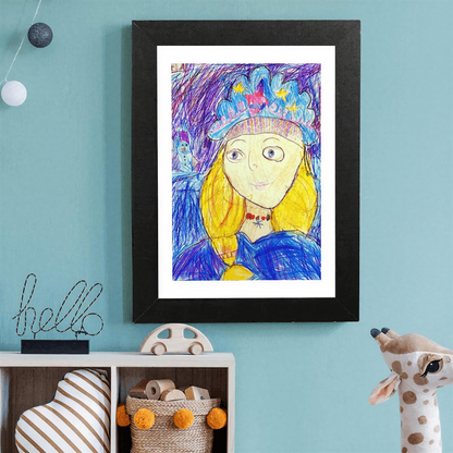 "MagnetArt" Bilderrahmen für Kinder – Kunstwerke stilvoll aufbewahren & wechseln
